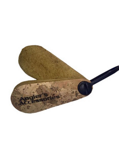 Angler's Accessories Cork Teardrop Amadou Fly Dryer in Olive